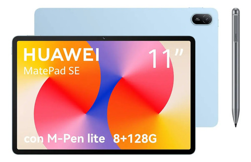 Tablet Huawei MatePad SE 11, 8G+128G Azul + lápiz óptico