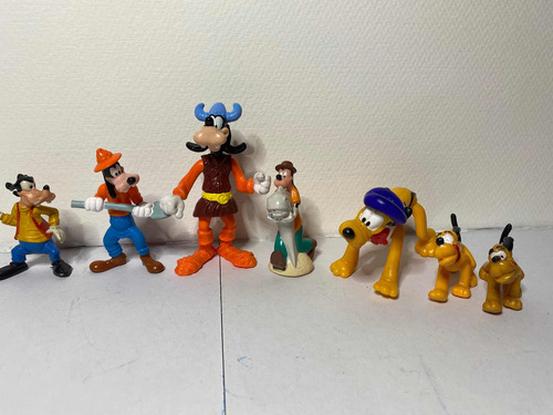 Figuras Disney De Goofy Y Pluto (Usado)