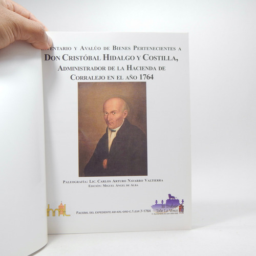 Inventario Bienes De Don Cristóbal Hidalgo Costilla 2003 F5