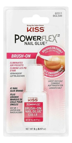 Pegamento Uñas Kiss - Powerflex Brush-on