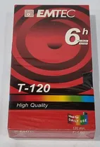 Comprar Fita Vhs Emtec \u002F T- 120 \u002F Lacrada