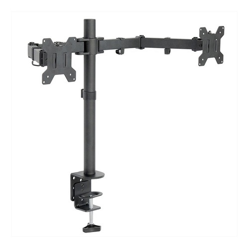 Imagen 2 de 6 de Soporte Nictom Doble Sm04 De Mesa Para Tv/monitor 13 A 27