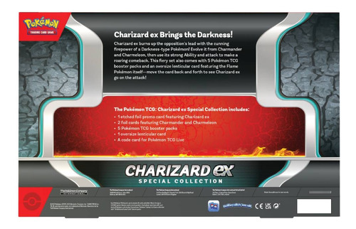 Pokémon Tcg: Charizard Ex Special Collection Ingles