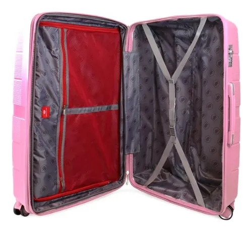 Maleta Mediana Xpos Rosada 18kg Swiss Bag