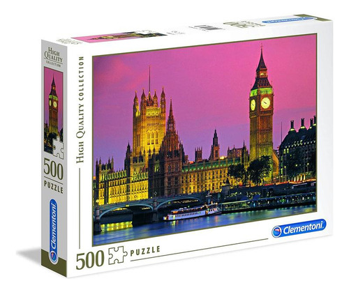 Rompecabezas Puzzle Clementoni 500 Piezas Londres Inglaterra