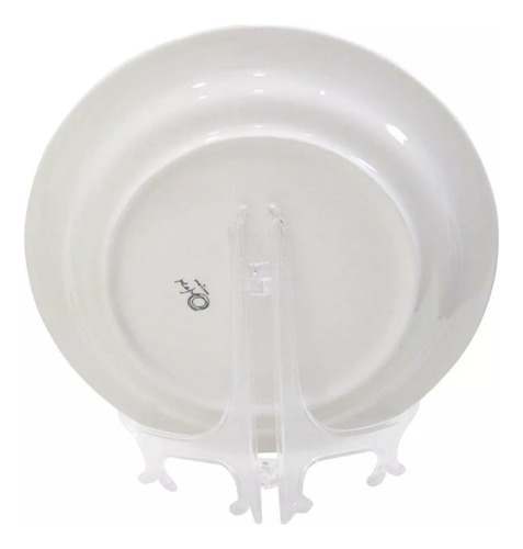 5 Soportes Plásticos Transparentes Para Platos