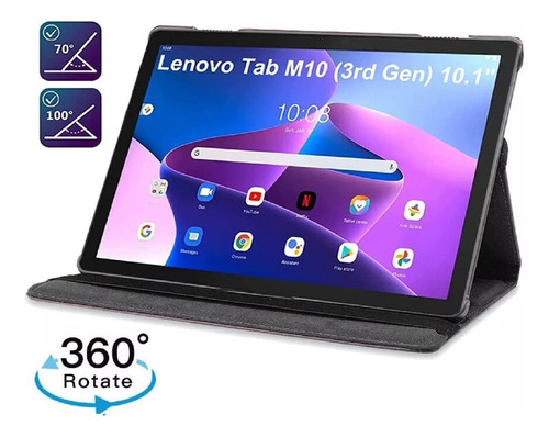 Funda 360 + Lapiz Tactil Lenovo Tab M10 3ra Gen 10.1 Tb328fu