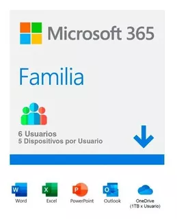 Microsoft 365 Family 1 Año