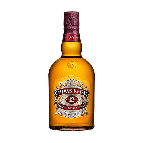 Imagen 1 de 1 de Whisky Chivas Regal 12 Años Escocia botella 1 L
