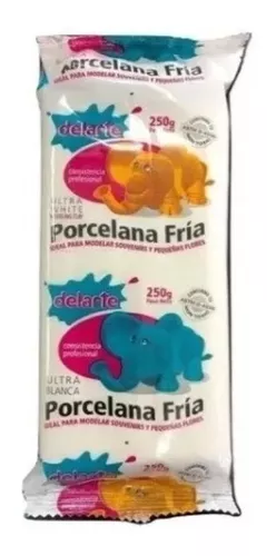 PORCELANA FRIA DELARTE X 250 GR (029-120)