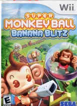 Comprar Super Monkey Ball Banana Blitz Wii. Para Niños Y Familia