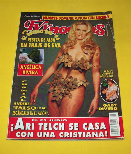 Rebeca De Alba Revista Tv Y Novelas Thalia Lucero Yuri Anahi