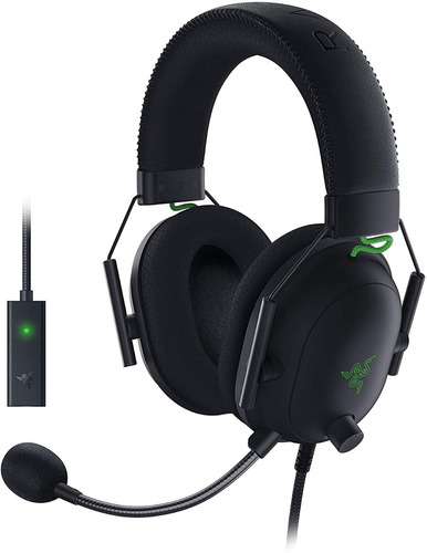 Imagen 1 de 6 de Auriculares Gamer Razer Blackshark V2 Usb Thx Pc Ps4 Switch