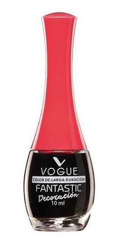 Esmalte Vogue Fantastic Decoración Onix 44 X 10 Ml