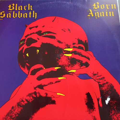 Black Sabbath Born Again - Vinil Lp C/ Encarte Ler Descrição