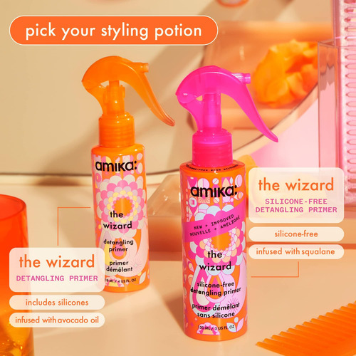 Amika The Wizard Prebase Desenredante Sin Silicona, 150ml