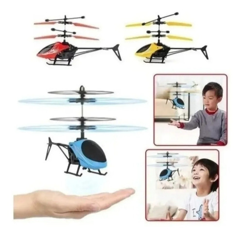 Brinquedo Drone Helicóptero Infantil Com Sensor De Mão 