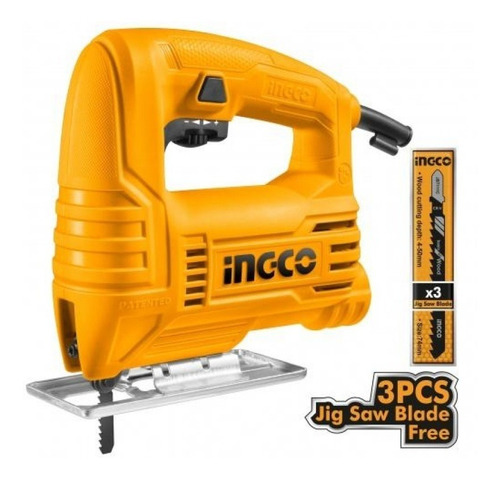 Sierra Caladora De Mano 400w 55mm Ingco Corte Madera Acero