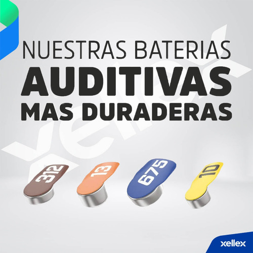Imagen 6 de 9 de 60 X Pilas Audifono Renata 13 Pr48 Alemania San Martin