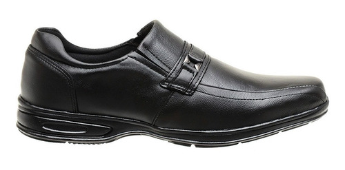 Sapato Social Couro Legítimo Leve Confortável Sola Costurada