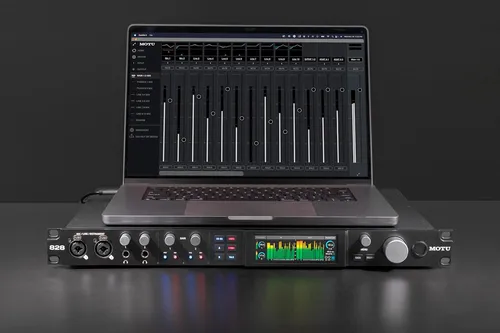 Interfaz De Audio Motu 828 28x32 Usb3 Para Mac, Windows Y...
