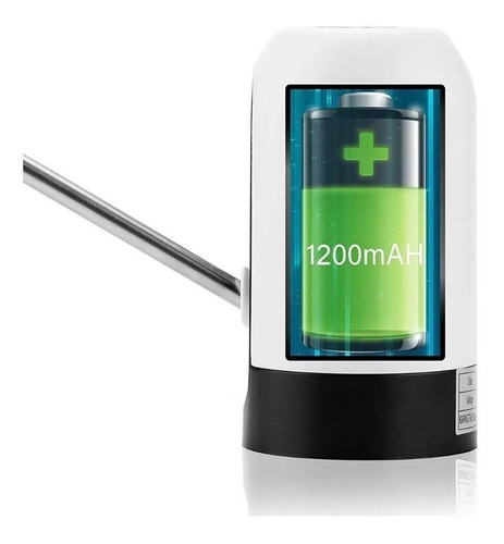 Imagen 8 de 9 de Dispensador Bombin Sifon De Agua Electrico Usb Para Botellon