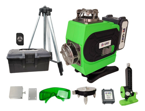 Nivel Laser 16 Lineas Con Tripode Y Maletin rumi R-umi-16l