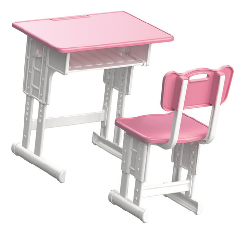 Juego De Escritorio Y Silla En Miniatura Para Casa De