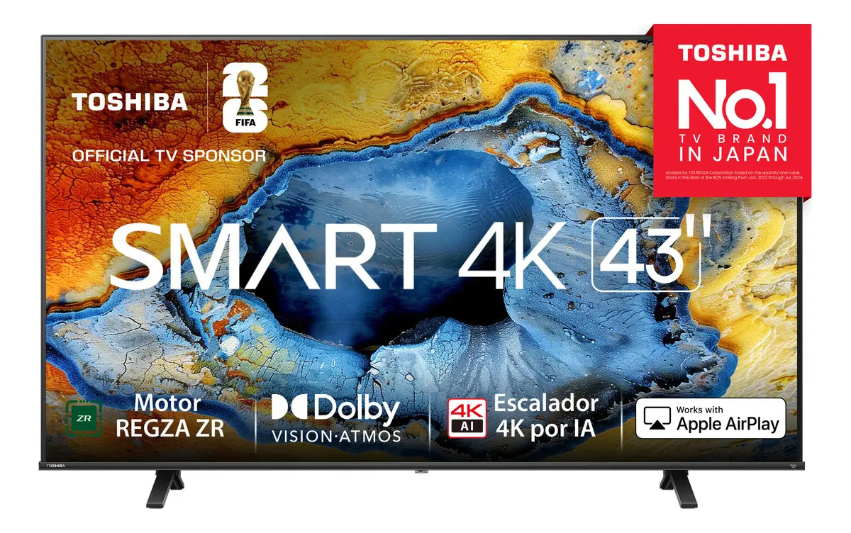 Toshiba Smart TV Pantalla 43 Pulgadas LED 43C350NM Fire TV