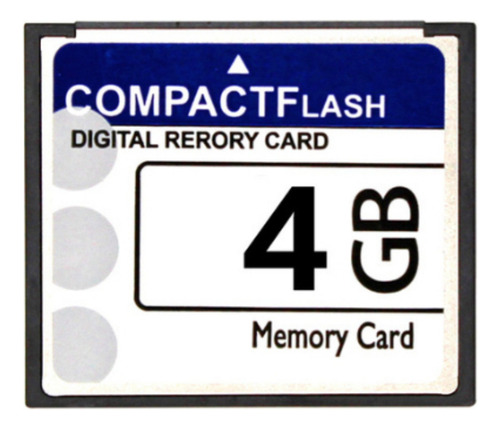 4 Memoria Compact Flash 4 Gb Para Pda Camara