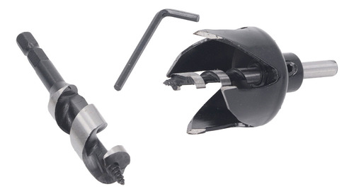 Juego De Sierras Esféricas Auger Bits, 4 Puntas, Brocas Para