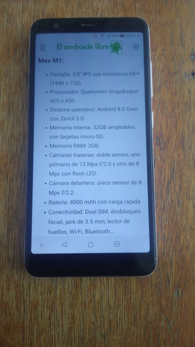 Celular Asus Zenfone X01d