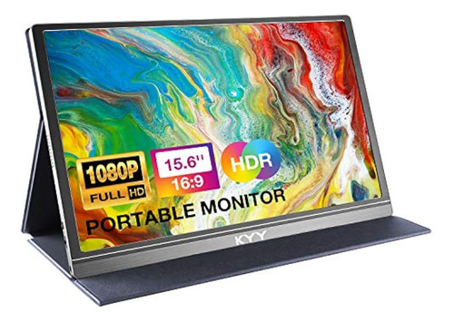 Monitor Portátil - Kyy 15.6 Pulgadas 1080p Fhd Usb-c Monitor