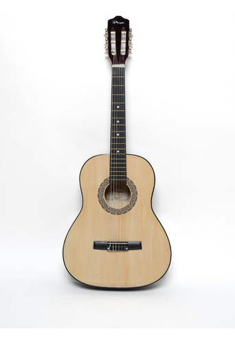 Guitarra Criolla Parquer 3/4 Niño 91 Cm Natural Funda