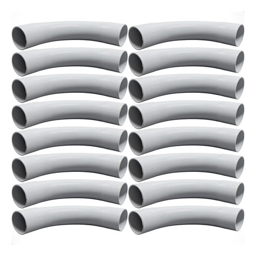 Curva Para Tubo Rígido Pvc 50mm Genrod X50