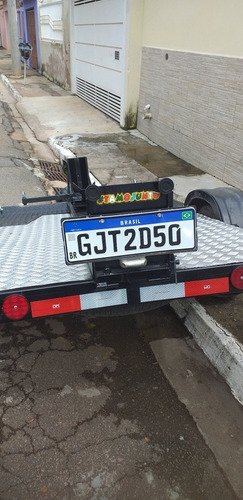 Carretinha Para Moto E Quadriciclo Basculante C/guincho 12v