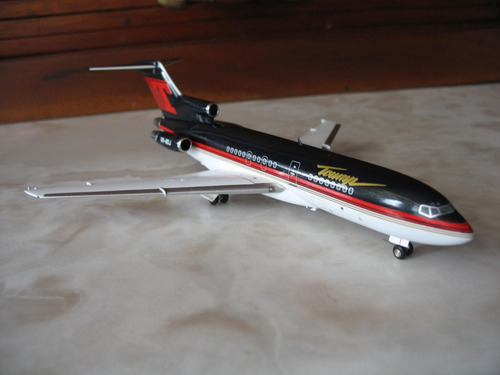 Avion Boeing 727-100 De Trump Matrícula Vp-bdj Escala 1:200