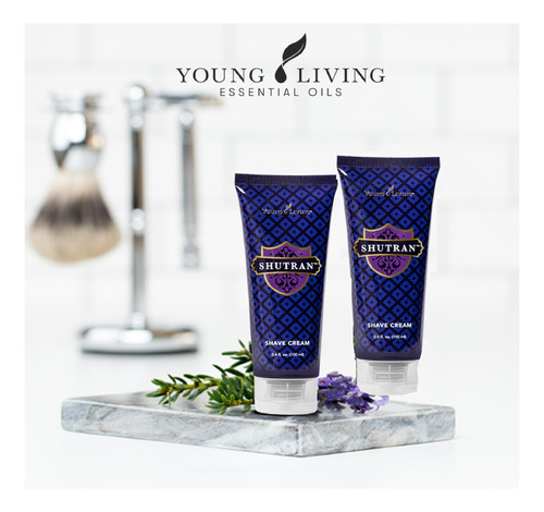 Crema Para Afeitar Shutran Young Living Shave Cream 2pack