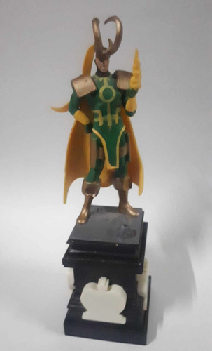 Pieza Ajedrez Marvel Rey Negro Loki Planeta Deagostini