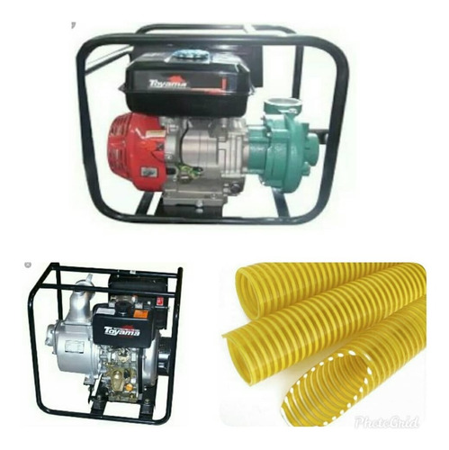 Motobombas De Gasolina Y Diesel Toyama Varios Modelos 2