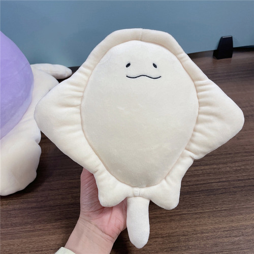 Cojín De Peluche Con Forma De Muñeco De Mantarrayas, 55 Cm