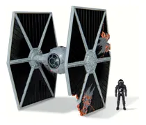 Comprar Vehículo Star Wars Tie Fighter + Tie Pilot Oficial De 7,5 Cm