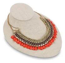 Comprar Mooca Collar De Lino Para Exhibición De Busto, Exhibición De