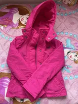 Comprar Abercrombie Jaqueta Infantil Forrada Pink Semi Nova