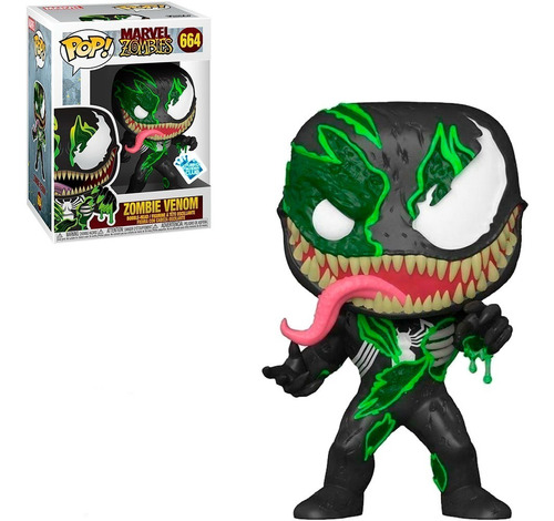 Funko Pop Marvel Zombie Venom Funko Club Exlcusive