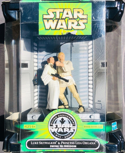 Star Wars Potj Silver Anniversary Luke And Leia (Usado)