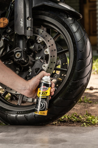 Imagen 3 de 10 de Infla Y Repara Neumaticos Moto Speedway Aerosol X175gr X6un