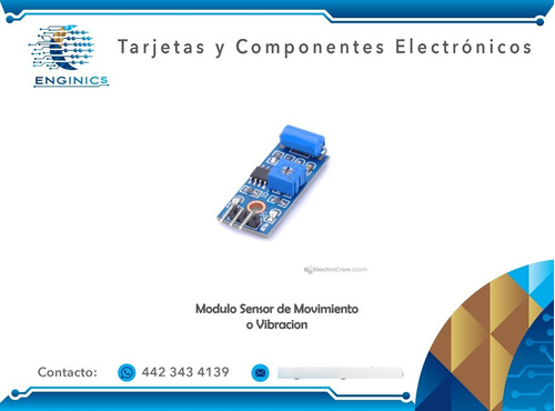 Sensor De Movimiento Vibración Sw420  Arduino