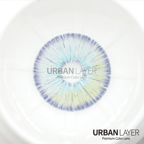 Imagen 6 de 9 de Urban Layer - Las Vegas Ash Blue Lentes De Contacto