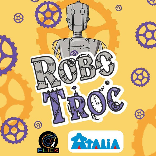 Robotroc Jogo Tabuleiro Português Flick Game Studios